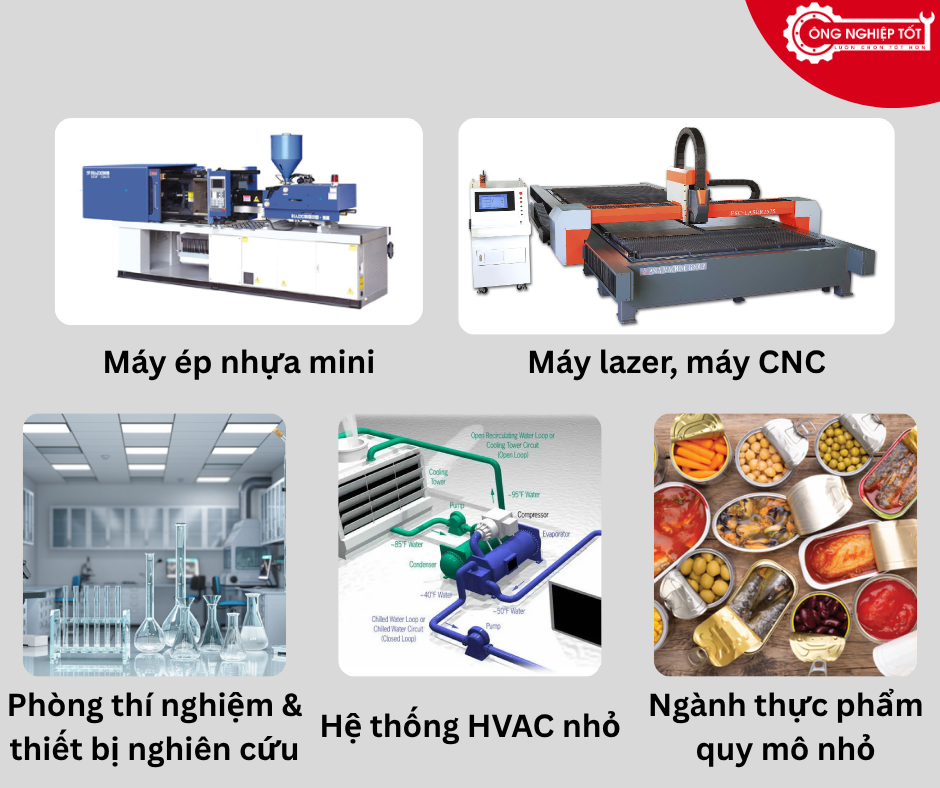 Các ứng dụng phổ biến
